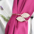thumbnail image 1 of Fdit Napkin Holder, Napkin Set,12Pcs Rhinestone Napkin Set Handmade Buckle Holder Wedding Dinner Decoration, 1 of 10