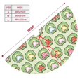 thumbnail image 3 of Yiaed Cute Chubby Frog Print Christmas Tree Skirt , Tree SkirtsTree Mat for Christmas Winter Holiday Indoor Decorations-36", 3 of 7