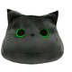 thumbnail image 5 of Peluche de gato negro suave y creativo para el Día del Niño, lindo gato, almohada súper linda para cama, 5 of 6