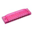 thumbnail image 1 of Harmonica en Plastique à 10 Trous Instrument de Musique Jouet Musical Éducatif pour Débutants Étudiants Enfants (Rose), 1 of 4