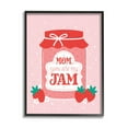 thumbnail image 2 of Stupell Industries Mom You Are My Jam Phrase Holiday Painting White Framed Art Print Wall Art, 2 of 5