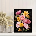 thumbnail image 2 of Impressionist Floral Bouquet Canvas Print Wall Art for Living Room Office Cafe Kitchen Hallway, 2 of 8