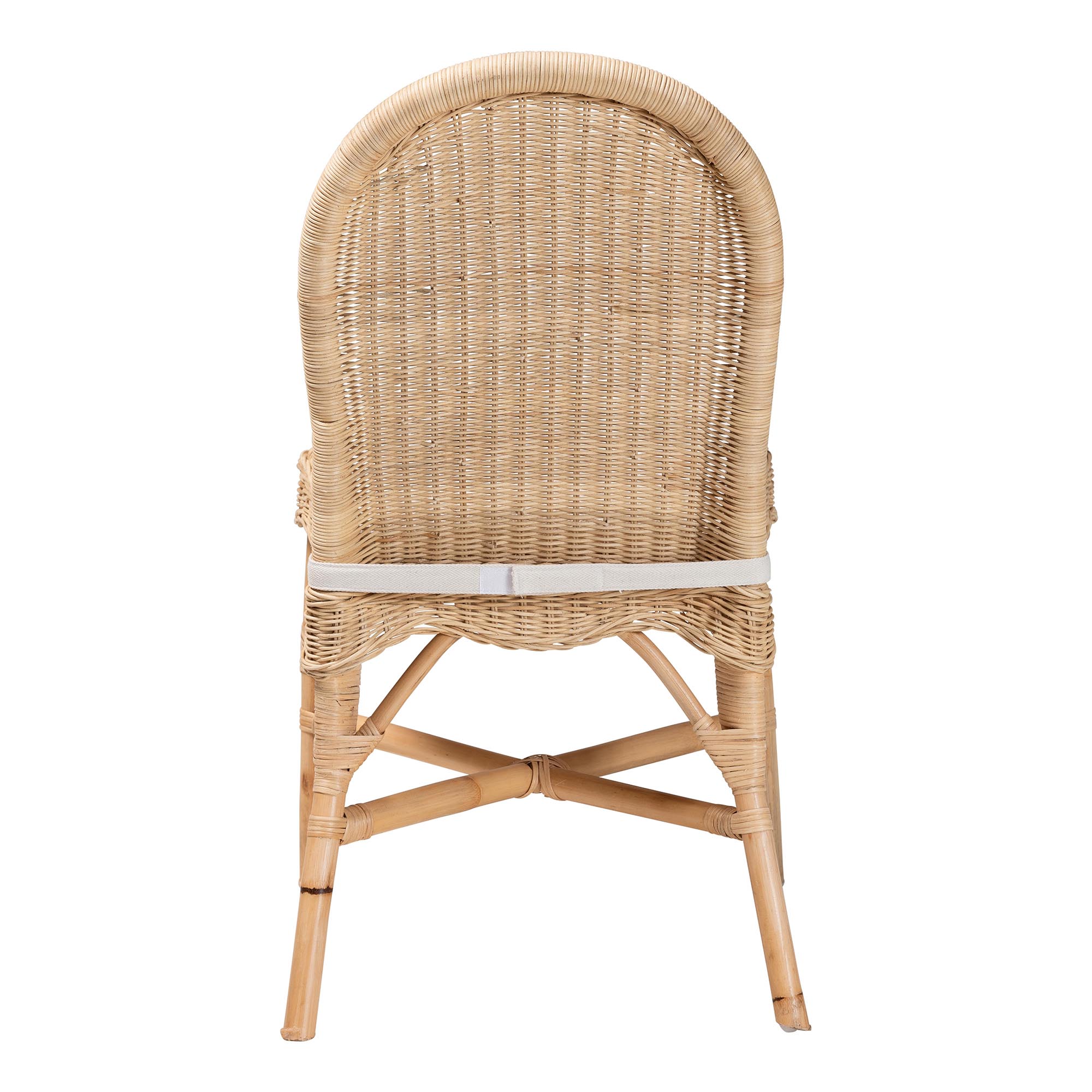 bali & pari Bilu Boho Dining Chair, Natural