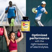 SaltStick Electrolyte Capsules with Vitamin D, Salt Pills for Running and Sports, 100 Capsules