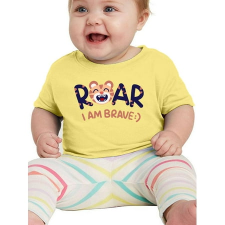 

Roar Brave Tiger Kiddie T-Shirt Infant -Image by Shutterstock 12 Months