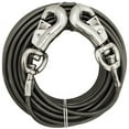 thumbnail image 2 of Large Breed Dog Tie Out Premium XXL Tough Stong Super Beast Cable Choose Length (30ft), 2 of 3