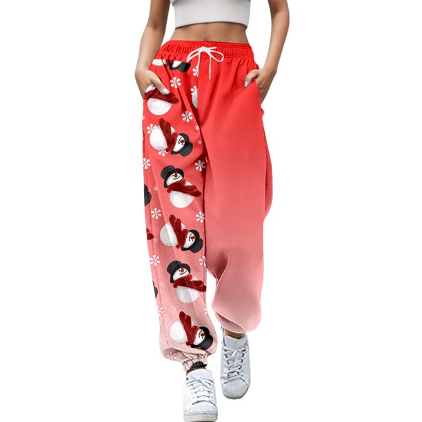 Gibobby pantalones de vestir mujer Conjuntos de dos piezas con estampado de concierto de 1989 para mujer, sudadera con capucha y pantalones de chándal largos, conjunto de entrenamiento (Rojo, L)