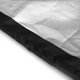 thumbnail image 6 of 48''X24''X28'' Waterproof Patio Furniture Cover with Drawstring Sun Rain Snow Heavy Duty Windproof Outdoor Dustproof UV Resistant Protection for Table and Chair, Black, 6 of 7
