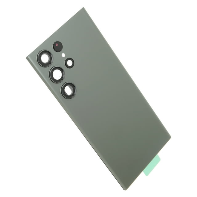 Rear Cover Back Glass Replacement for S23 Ultra, Rear Glass Panel Cover Door Housing with Pre Installed Camera Lens and Repair Tool Kit for S23 Ultra