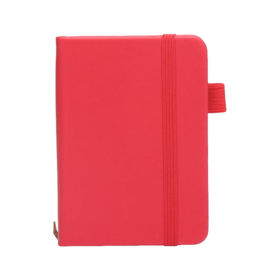 Mini Hardcover Notebook (College Ruled Journal, Pen Loop), Mini Memo Notebook Fits Petite Purses, Pocket Small Notebook Journals Mini Cute Memo Notepad Hardcover College(#A), By Meiiso