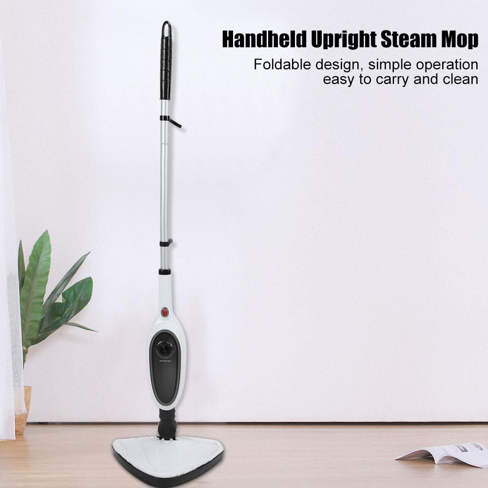 LYUMO 1300W Handheld Upright Steam Mop Floor Carpet Steamer Cleaner Home Foldable Rotating Head