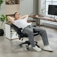 thumbnail image 2 of Vinsetto Massage Office Chair with 6-Point Vibration, Black, 2 of 10