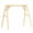 Natural Wood, variant on Spaco Outdoor Swing Chair with 660 lbs Porch Swing Frame, DIY Paintable A-Frame Stand, Porch Swing Perfect for Outdoor, Patio Decor, Natural