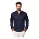 thumbnail image 1 of Camisa Hombre Casual Cuello Mao Moda Vestir Algodon Elegante, 1 of 4