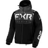 FXR Helium X Snowmobile Jacket HydrX Omni Stretch Shell Black Charcoal White - Medium 220039-1001-10