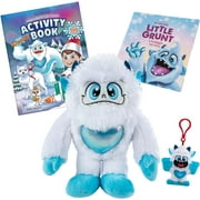 The Elf on the Shelf - SnoBiggie Bundle: Little Grunt Plush Yeti, Santa's North Pole Friends Activity Book, and Mini SnoBiggie Clip-On
