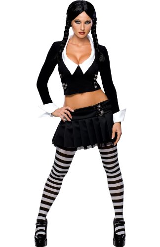 Walmart wednesday addams costume Outlet