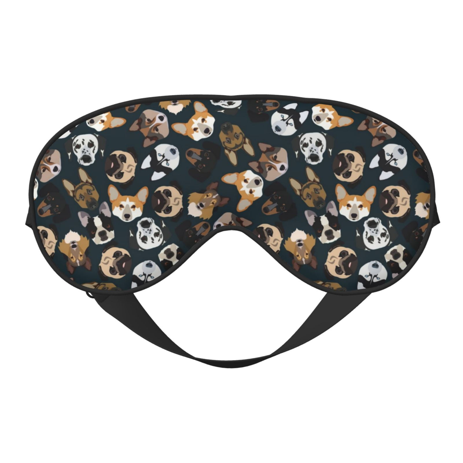 Xecao Dogs for Soft Fluffy Sleeping Blindfold Nap eye cover tailored for the utmost comfort for girls women kids and adults.