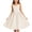 Khaki#01, variant on Jinhomg Girls Summer Striped Sundress 2026 Sleeveless Tank Dresses Flowy PLeated A Line Swing Sundress Casual Home Party Beach 5-15 Years Green