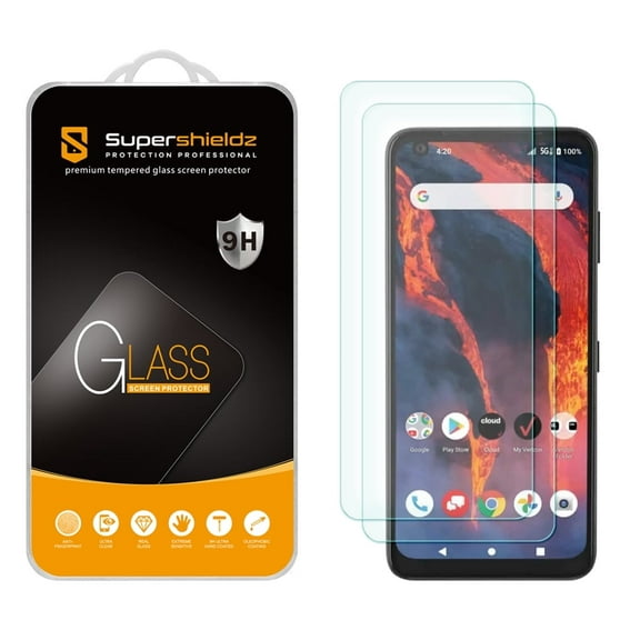 [2-Pack] Supershieldz for Orbic Magic 5G / Orbic Myra 5G UW Tempered Glass Screen Protector, Anti Scratch, Bubble Free
