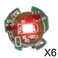 thumbnail image 1 of 6xLED Magnetron Switch Light Chip Modelo Para Figuras Modelo Rojo, 1 of 6