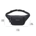 thumbnail image 5 of Men Casual Shoulder Fanny Packs Water Bottle Belt Bag Pouch Waist Pack Bag, 5 of 19