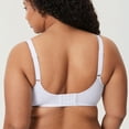 thumbnail image 2 of DELIMIRA Women's Full Coverage Bra Plus Size Supportive Outside Underwire Unlined Bras, 2 of 4