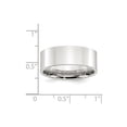 thumbnail image 2 of Solid 925 Sterling Silver 8mm Comfort Fit Flat Size 11.5 Wedding Band, 2 of 2