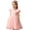 Light Pink, variant on Princess Girl Flower Dress Tulle Wedding Party Pageant Gown