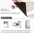 thumbnail image 4 of Yayeee Magnetic Dishwasher Cover for The Front Decoration Home Kitchen Machine Sticker Protector, Light Gray Pattern, 4 of 6