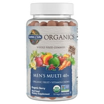 Garden of Life Organics, Men's Multi 40 , 120 Vegan Gummies, Berry Flavored