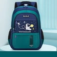thumbnail image 4 of SUYIDA Space Cartoon Astronaut Print Backpack Large Capacity Lightweight Ergonomic for Back to School Travel Daypack Backpack, 4 of 7