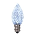 thumbnail image 2 of Vickerman C7 LED Cool White Faceted Replacement Bulb, bag of 25, 2 of 2