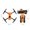Orange, variant on ESULOMP Foldable Drone with Dual 1080P WiFi Camera for Adults and Kids; Gesture Control RC Quadcopter with Batteries