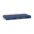 thumbnail image 2 of NETGEAR ProSAFE GS716T 16-Port Gigabit Smart Managed Switch - switch - 16 ports - smart - rack-mountable, 2 of 5