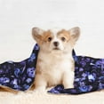 thumbnail image 4 of Disketp Skull flower leaf purple Dog Blanket/Bed Cover for Dogs and Cats,Puppy Essentials-Small, 4 of 8