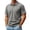 Gray, variant on Uwinwear Men's Polo Shirts Solid color Button-Down Short Sleeve Quick Dry Moisture Wicking Performance Collared Golf Shirt Breathable Casual Wear,Dark Green,XL