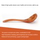 thumbnail image 1 of Cuchara De Madera Natural Con Largo, Cuchara, Utensilios De Cocina #01, 1 of 7