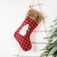 thumbnail image 6 of Christmas Tree Decorations, Hwkond Fashion Christmas Black Red Plaid Socks Gift Bag Christmas Tree DecorationsUp to 60% Off Clearance Sale, 6 of 6