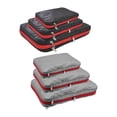 thumbnail image 1 of Waterproof Compression Packing Cubes 3-Pack Travel Luggage Organizer, Expandable Nylon Storage Bags for Clothes Accessories, 1 of 5