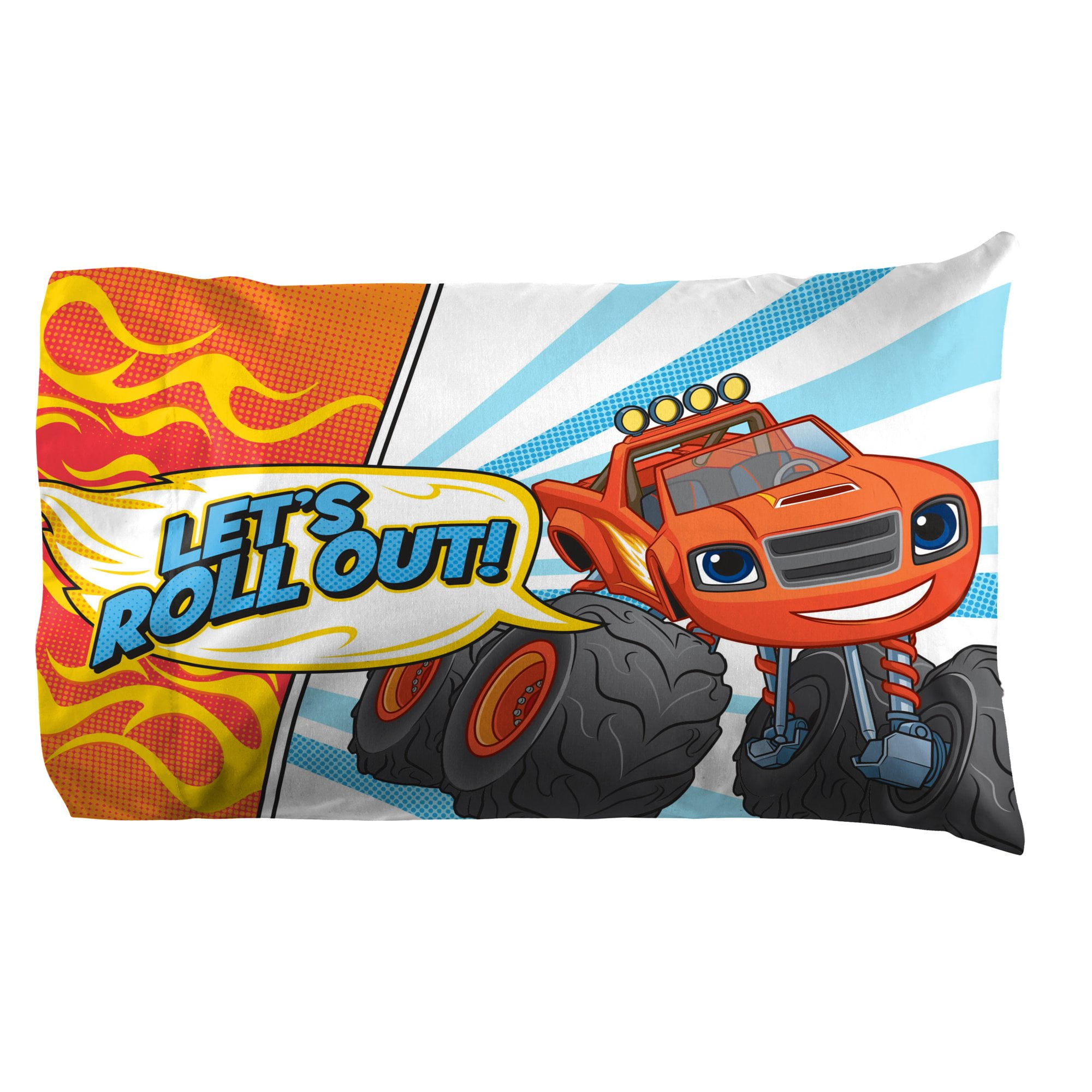Blaze & the Monster Machines Off To The Races 3 Piece Crib/Toddler Size Kids Sheet Set