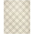 thumbnail image 2 of SAFAVIEH Himalaya Maralyn Geometric Wool Area Rug, Ivory/Dark Grey, 8' x 10', 2 of 7
