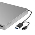 thumbnail image 5 of External 3D Blu Ray DVD Drive,USB 3.0 and Type-C Blu Ray CD DVD Drive Player Ultra Slim Slot-in CD, 5 of 5