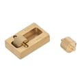 thumbnail image 3 of Leather Painting Box, 4 Steps Brass Leather Edge Painting Box Mini  For Leather, 3 of 8
