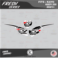 thumbnail image 4 of Kalair GFX Graphics Kit for Kayo K6EFI 250 Dirt Bike (2021+) Fresh Series, 4 of 5
