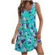 thumbnail image 1 of Vestido de Verano para Mujeres Estilo de Bolsillo sin Mangas Cuello en V, Color Sólido Y Cómodo Vestido de Verano Casual, 1 of 6
