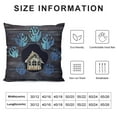 thumbnail image 6 of Nawypu  Pillow Covers Dog Paw Printed with Rustic Wood Grain Decorative Throw Pillow Cases for Home Sofa Decor 2pc, 6 of 6