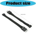 thumbnail image 5 of CIYISON Cable Management Solution 9Pin Male to 10Pin Female USB Adapter for Organized PC Build, 5 of 7