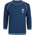 thumbnail image 2 of iXtreme Boys Rash Guard - 2 Pack Quick Dry UPF 50+ Sun Protection Long Sleeve Swim Shirt (8-18), 2 of 7