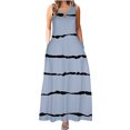 thumbnail image 1 of Vestido de tirantes de camisola sólida de manga corta con estilo de verano para mujer OAVQHLG3B Store  lin121212, 1 of 4